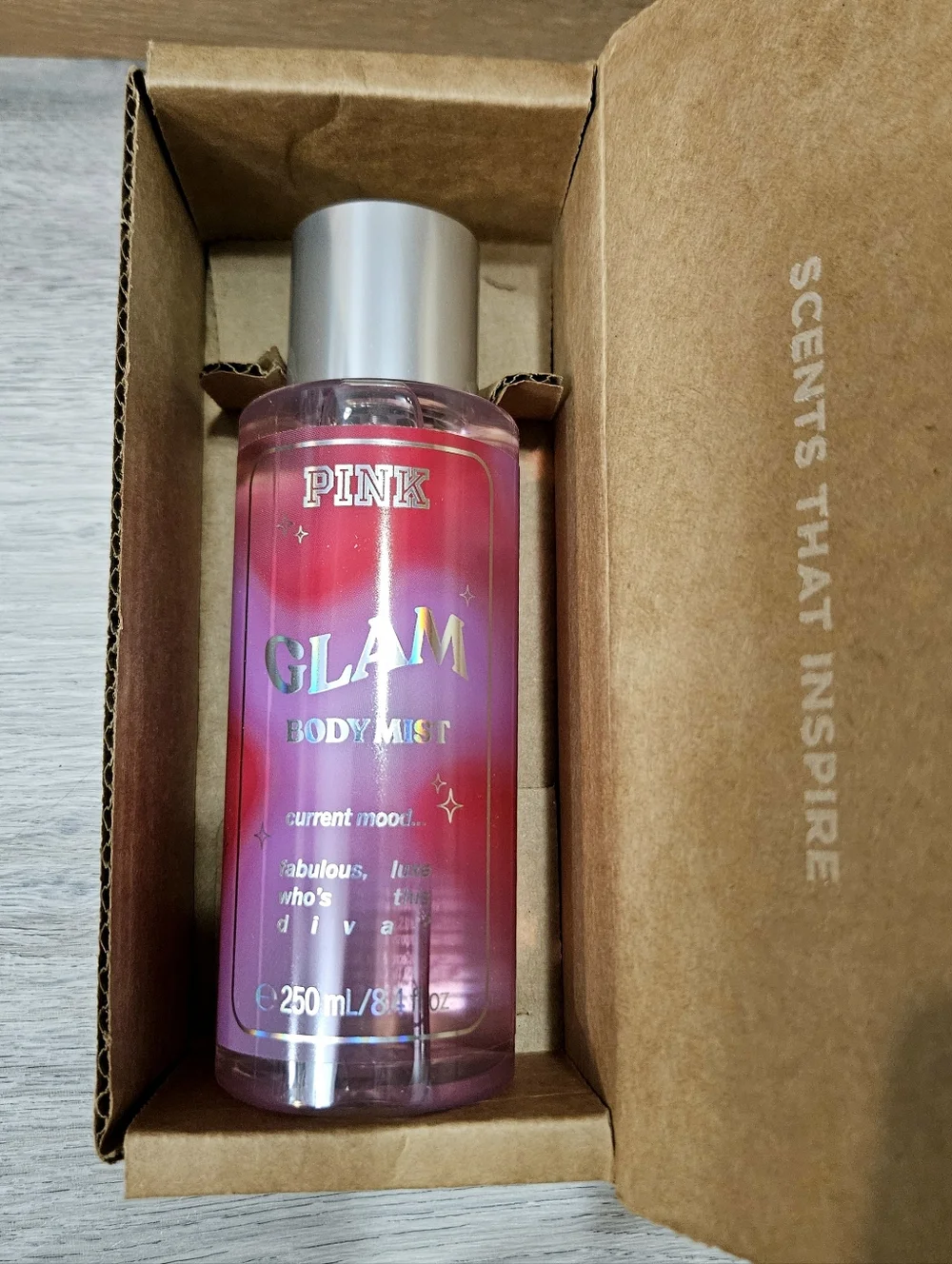 PINK By Victoria's Secret GLAM Body Mist 8.4oz NEW MSRP $19.95 Womens Fragrance